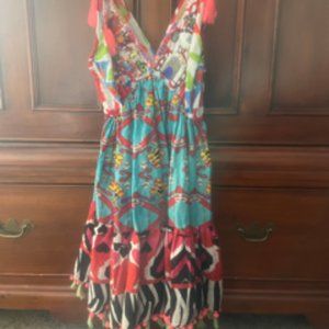 Italian Tassled Colorful Sundress